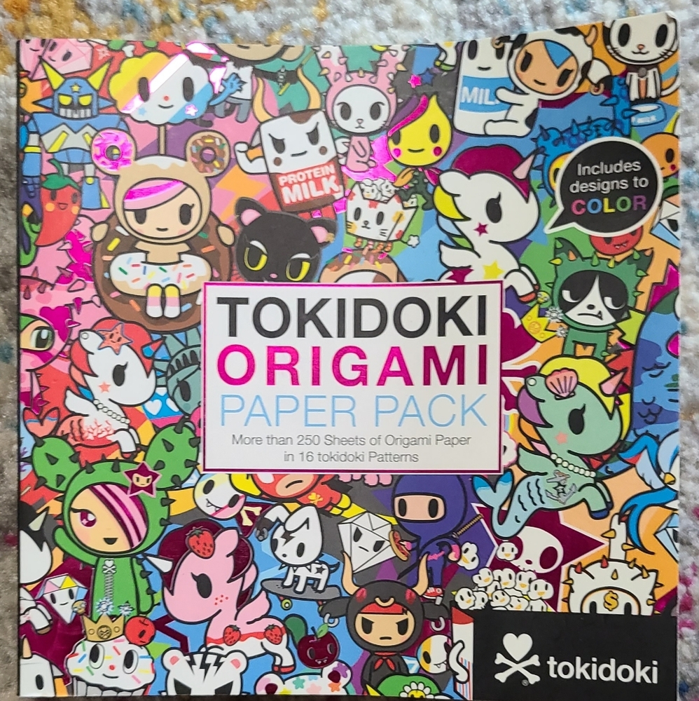 Tokidoki origami paper pack